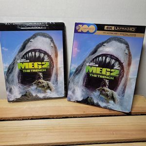 4K/DiGITAL Meg 2 The Trench w/ Slipcover - SEALED